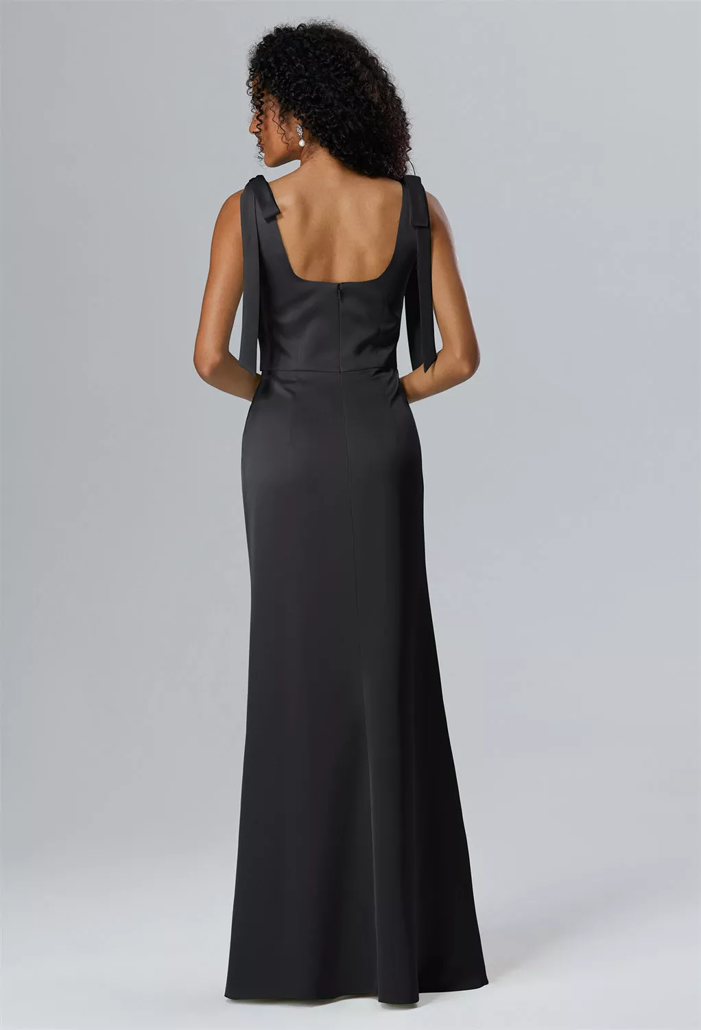 AW Natalie Black Metallic  Plus Size Wedding Guest Dresses